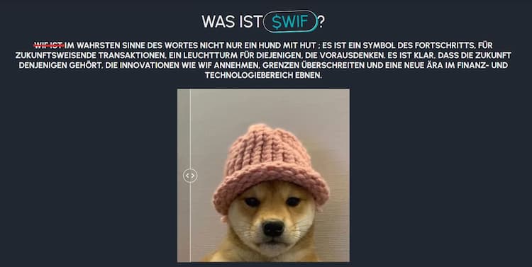 Was ist Dog Wif Hat?