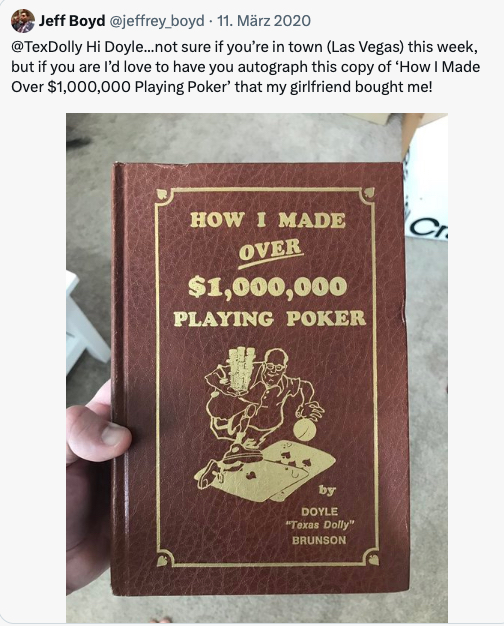 Doyle Brunson buch