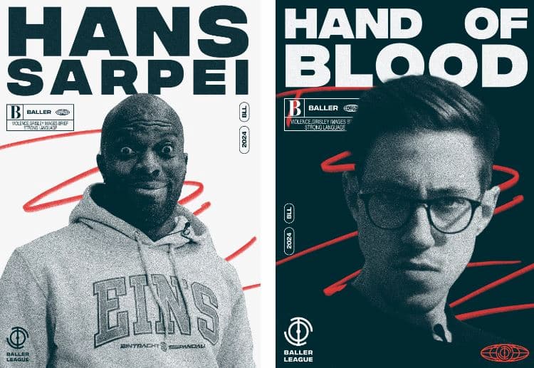 Eintracht Spandau - Hans Sarpei und HandOfBlood