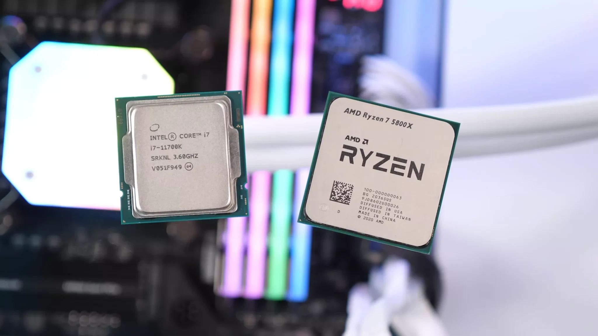 AMD Ryzen 7 vs. Intel i7