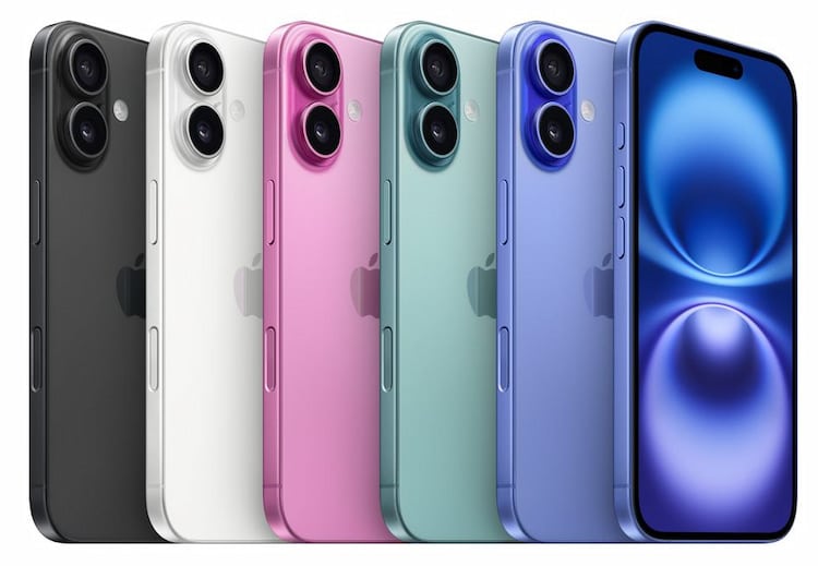 Das Design und die Form des iPhone 16