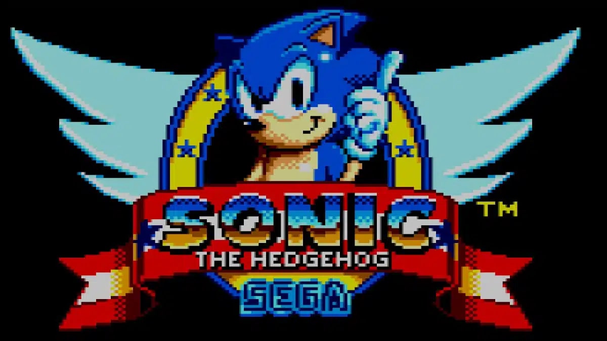 Das erste Sonic-Spiel 