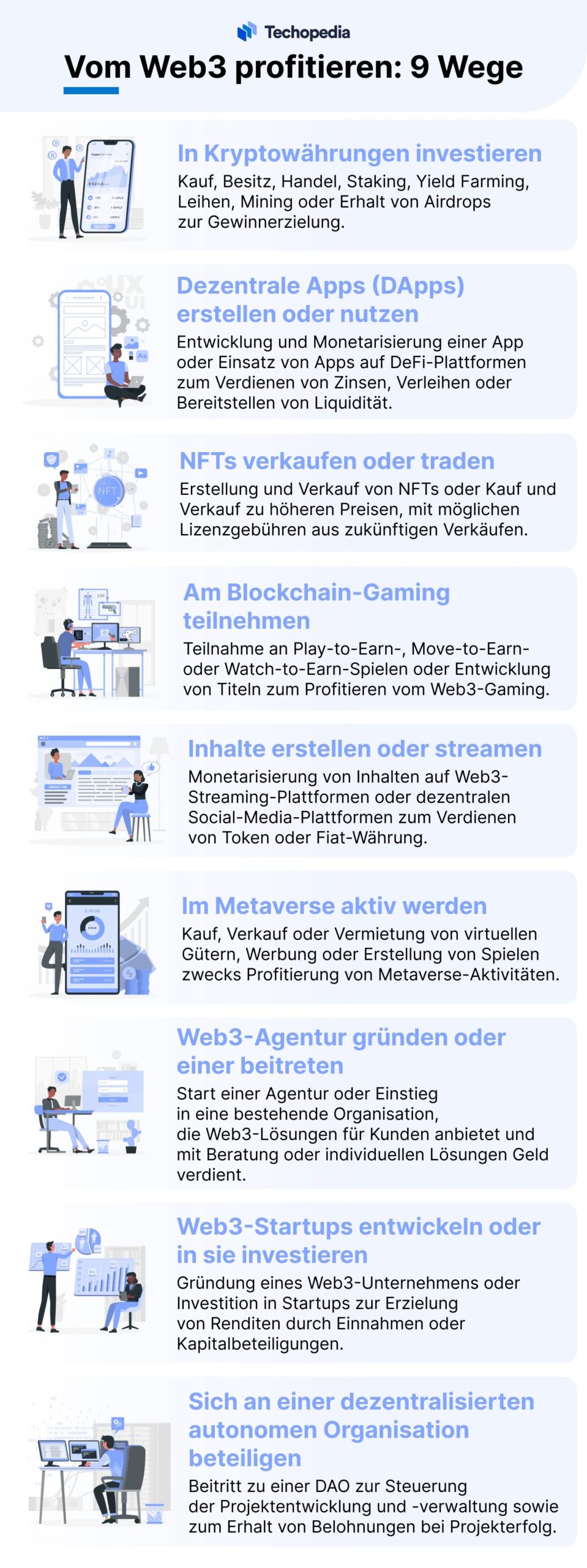 9 Wege, vom Web3 zu profitieren