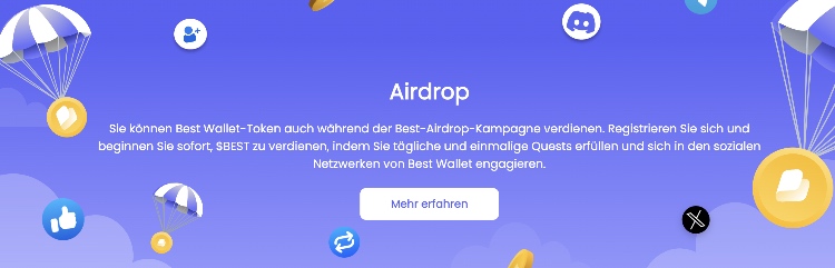 best wallet token airdrop