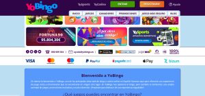 Yobingo casino PayPal online en España 