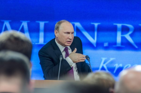 Vladimir Putin en conferencia