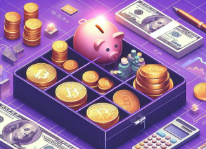 cerdito que simboliza ahorro en btc