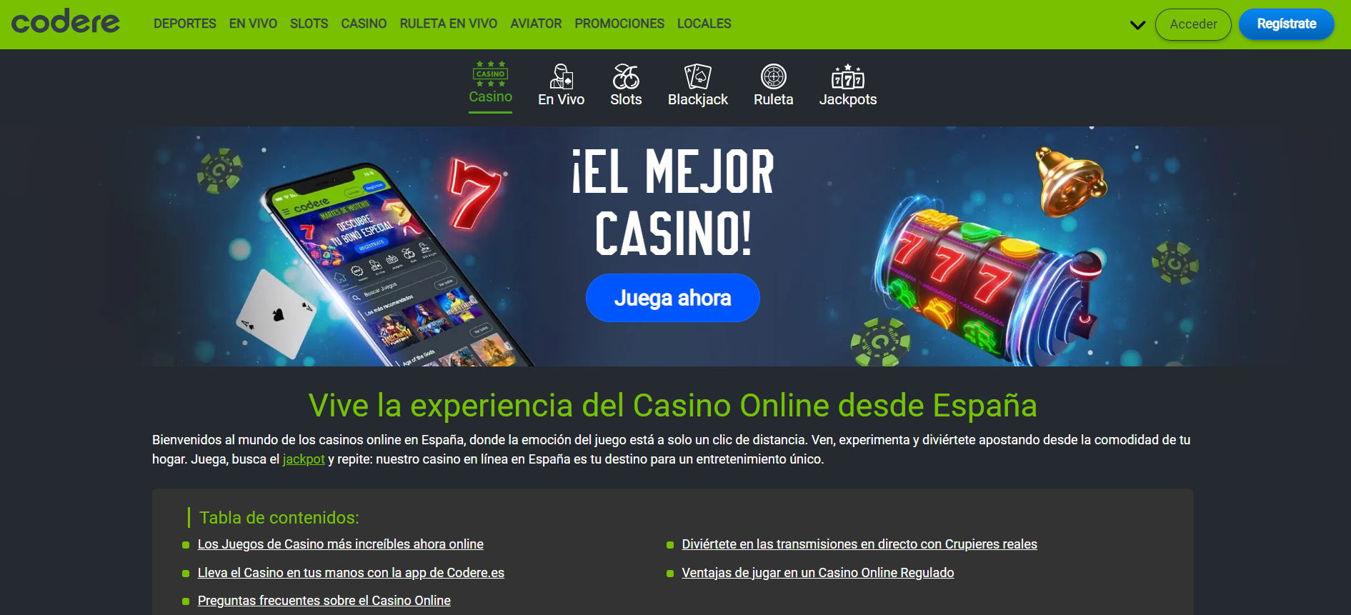 Promociones de Casino Fiables