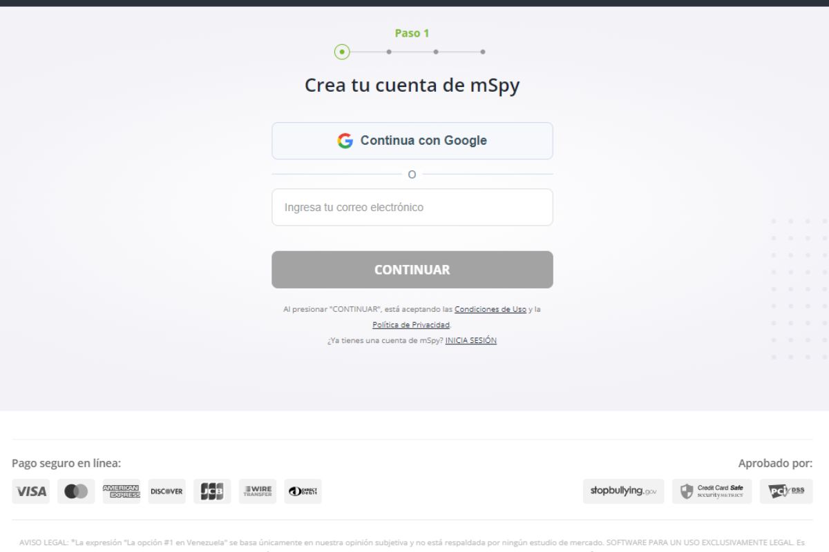 <strong>Visita el sitio web de mSpy</strong>