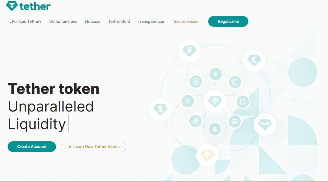 ranking de criptomonedas / Tether