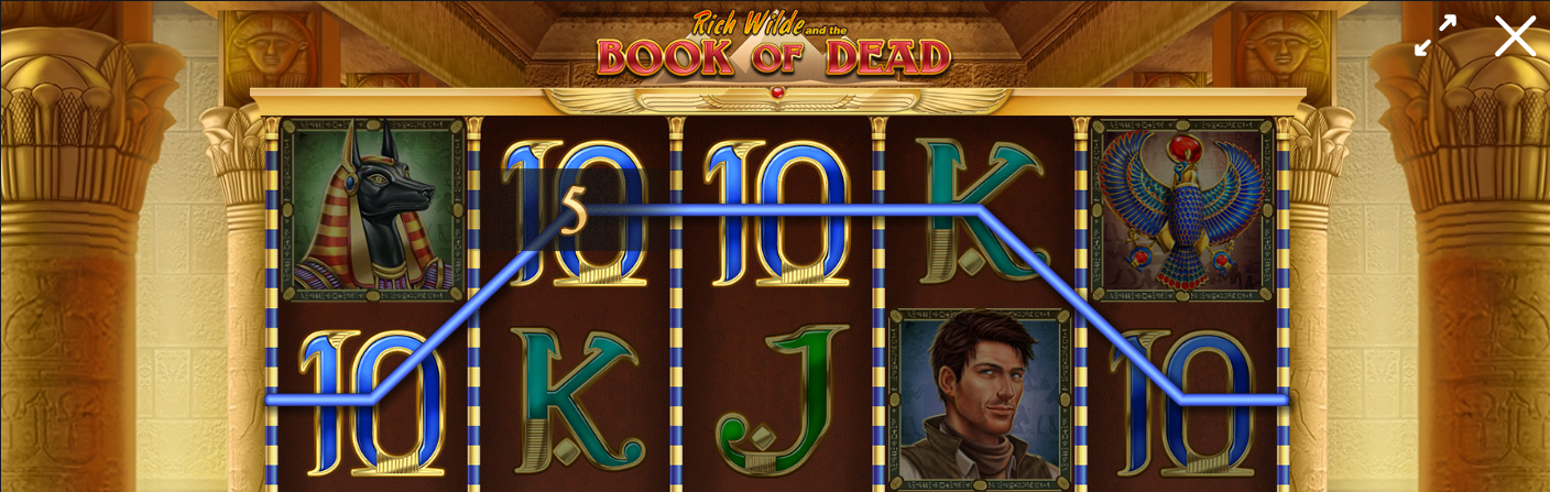 Importe de la Apuesta, RTP y Varianza de la Tragaperras Book of Dead