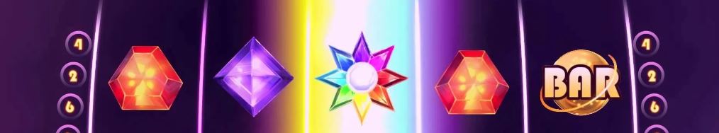 Gráficos, sonidos y animaciones de la tragamonedas Starburst
