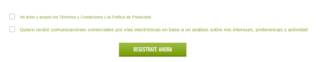 Acepta los Términos y Condiciones 