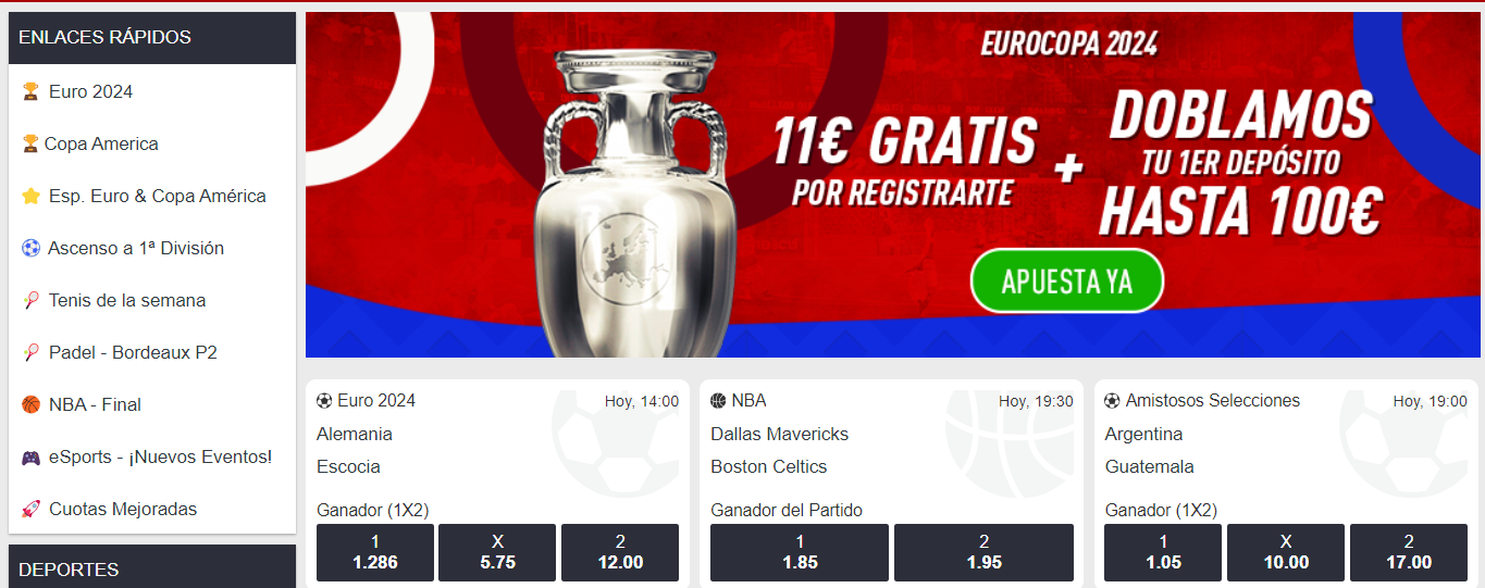 Las Apuestas de Sportium 
