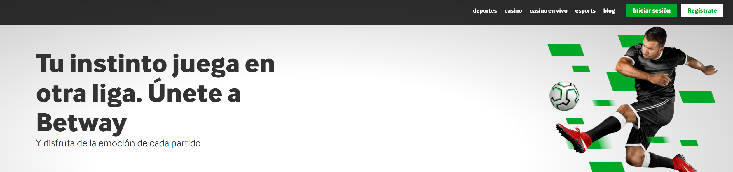 Accede a la página oficial de Betway 