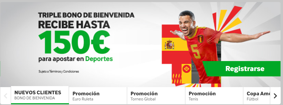 Qué son las promociones y bono de bienvenida Betway