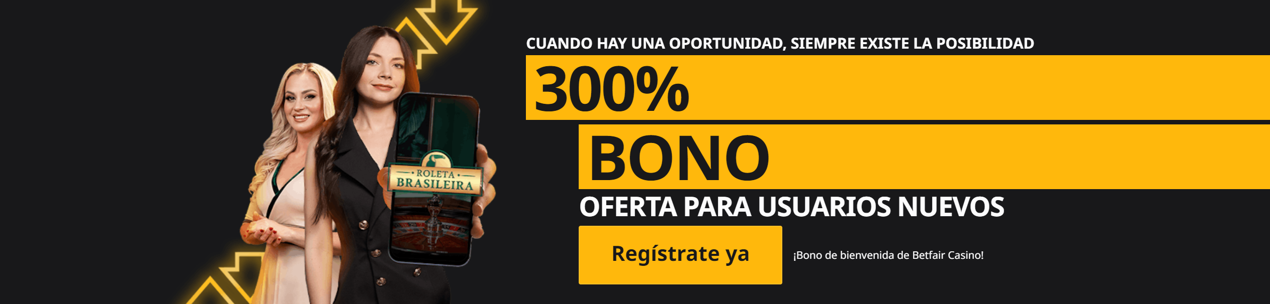 Tipos de promociones y bono de bienvenida Betfair