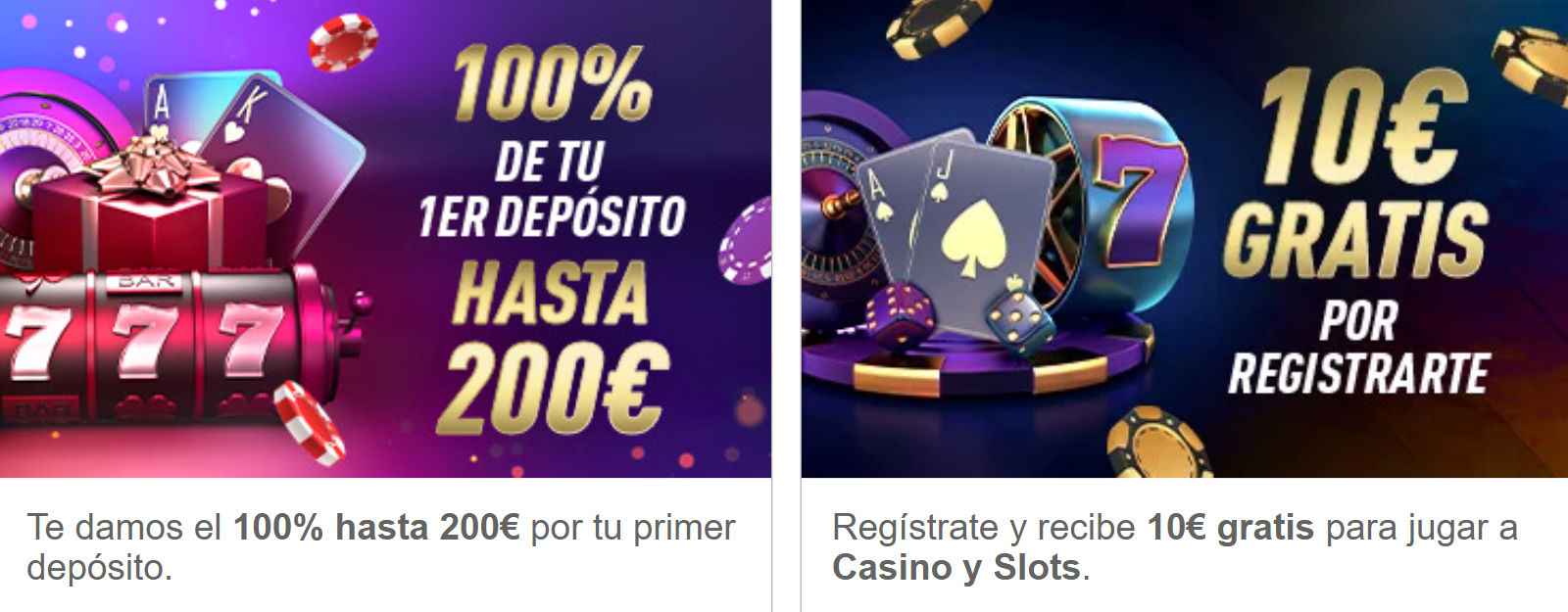 Qué son las promociones y bono de bienvenida Sportium