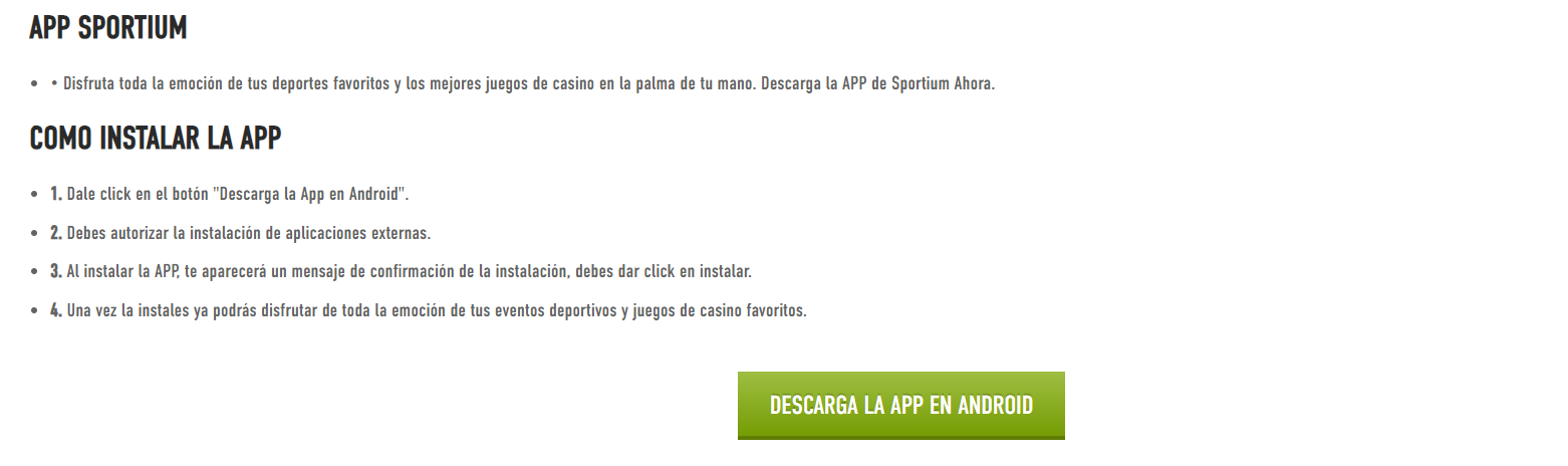 Inicia el proceso de descarga
