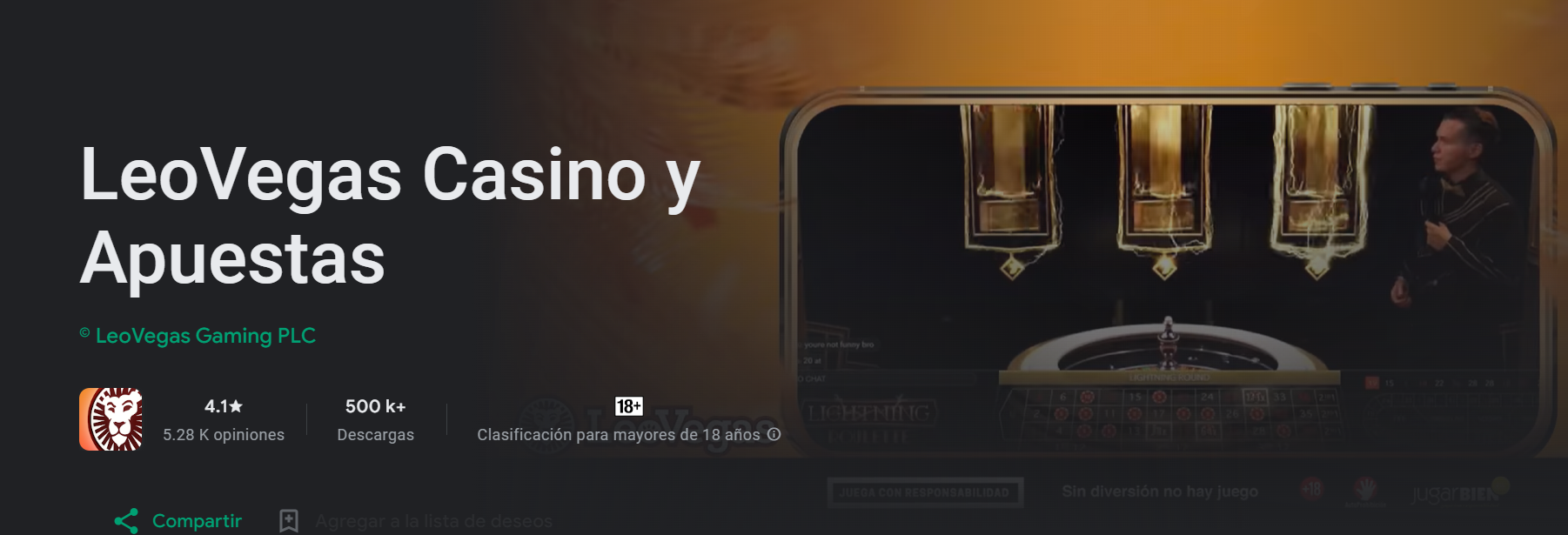 Ingresa a la Play Store