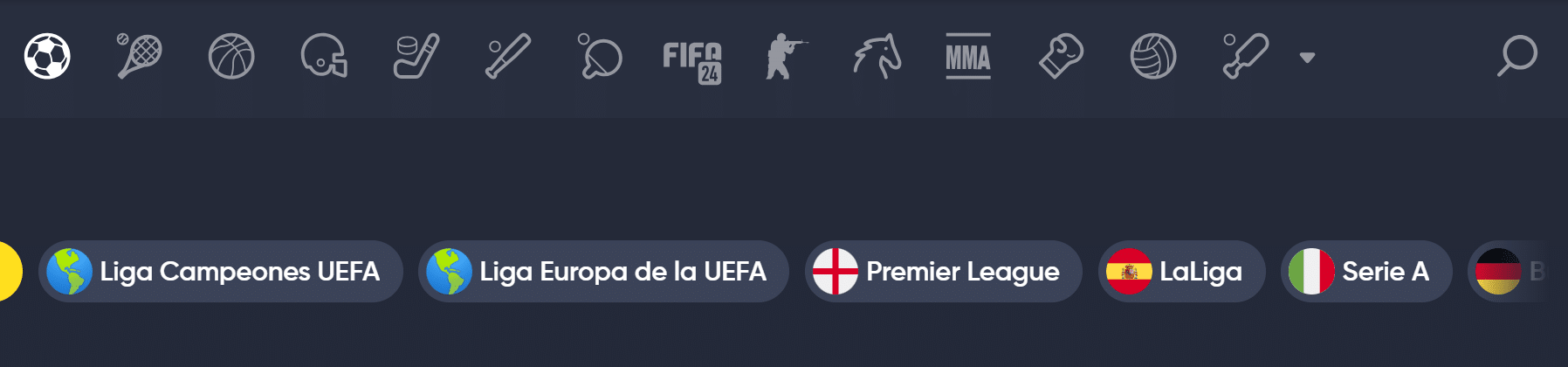 Deportes casas de apuestas Panamá
