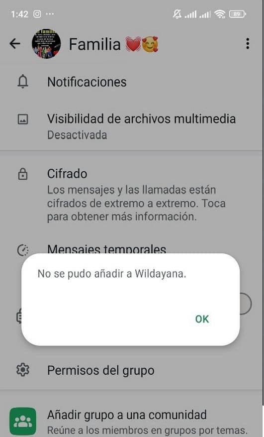 Uno de los Indicios de bloqueo en Whatsappes que no puedes agregar a ese contacto a ninguno de tus grupos( Techopedia/WhatsApp). 