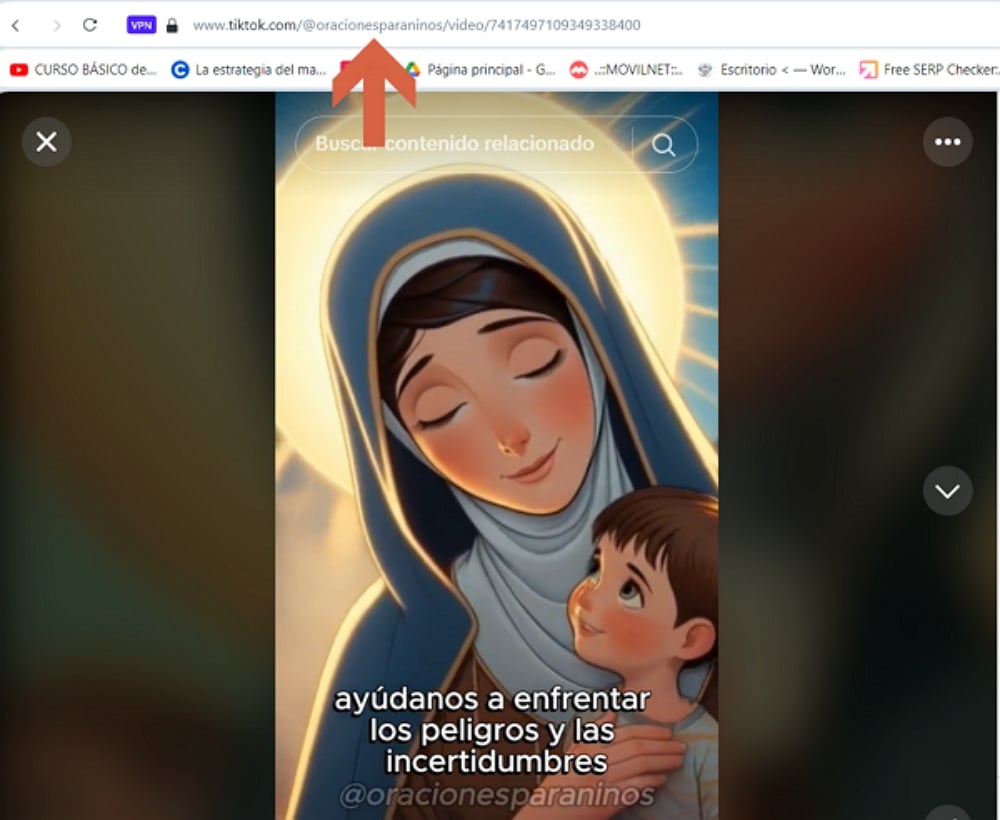 Entra en TikTok 