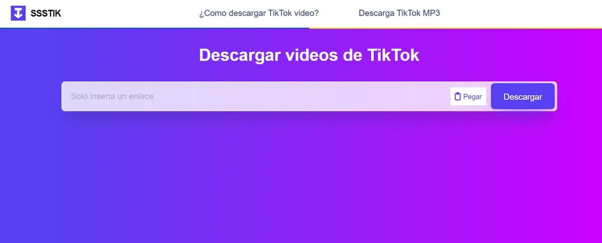 SSSTIK es una de las mejores aplicaciones para descargar videos desde TikTok y otras redes sociales 