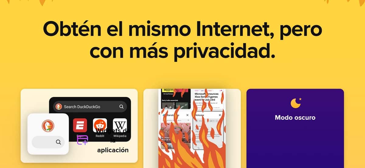 Una de las grandes ventajas de DuckDuckGo es que mantiene al máximo tu privacidad (Techopedia DuckDuckGo).