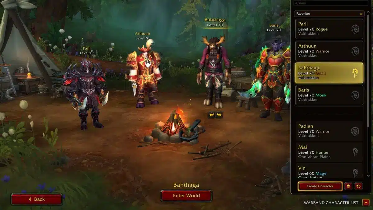 Wow captura de pantalla