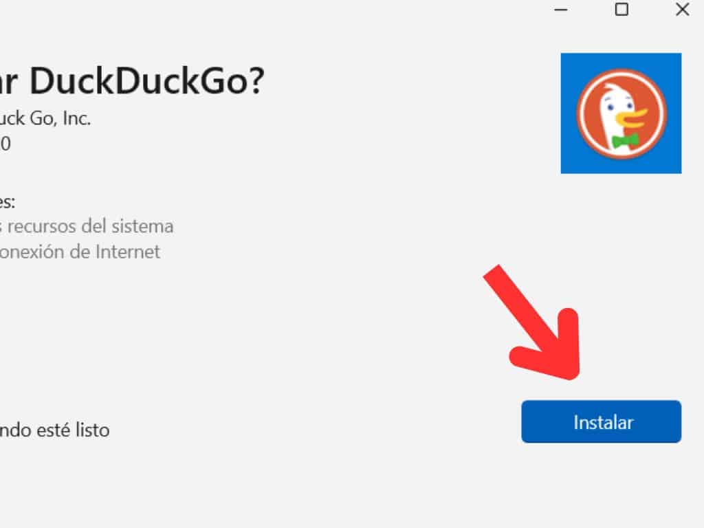 Empieza la instalación