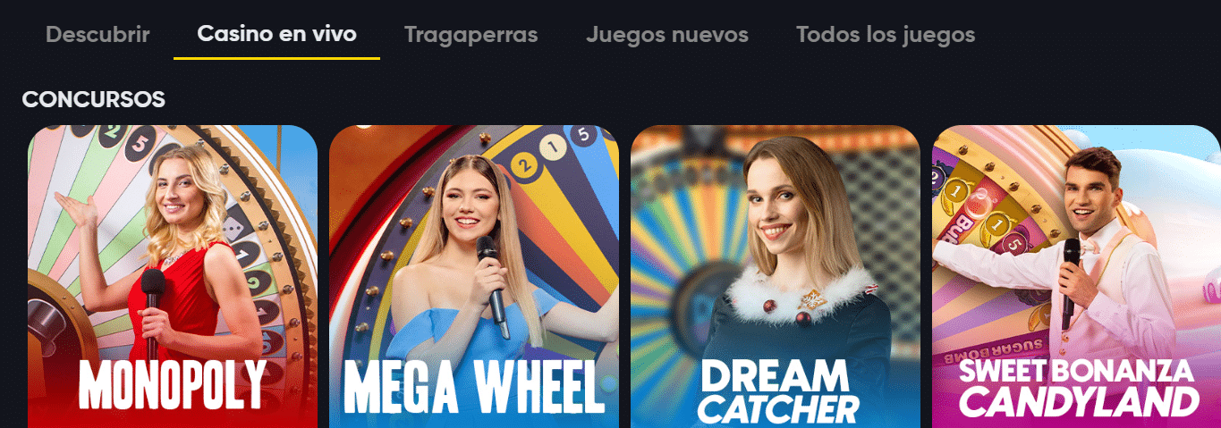 Oferta de juegos de casino en Instant Casino