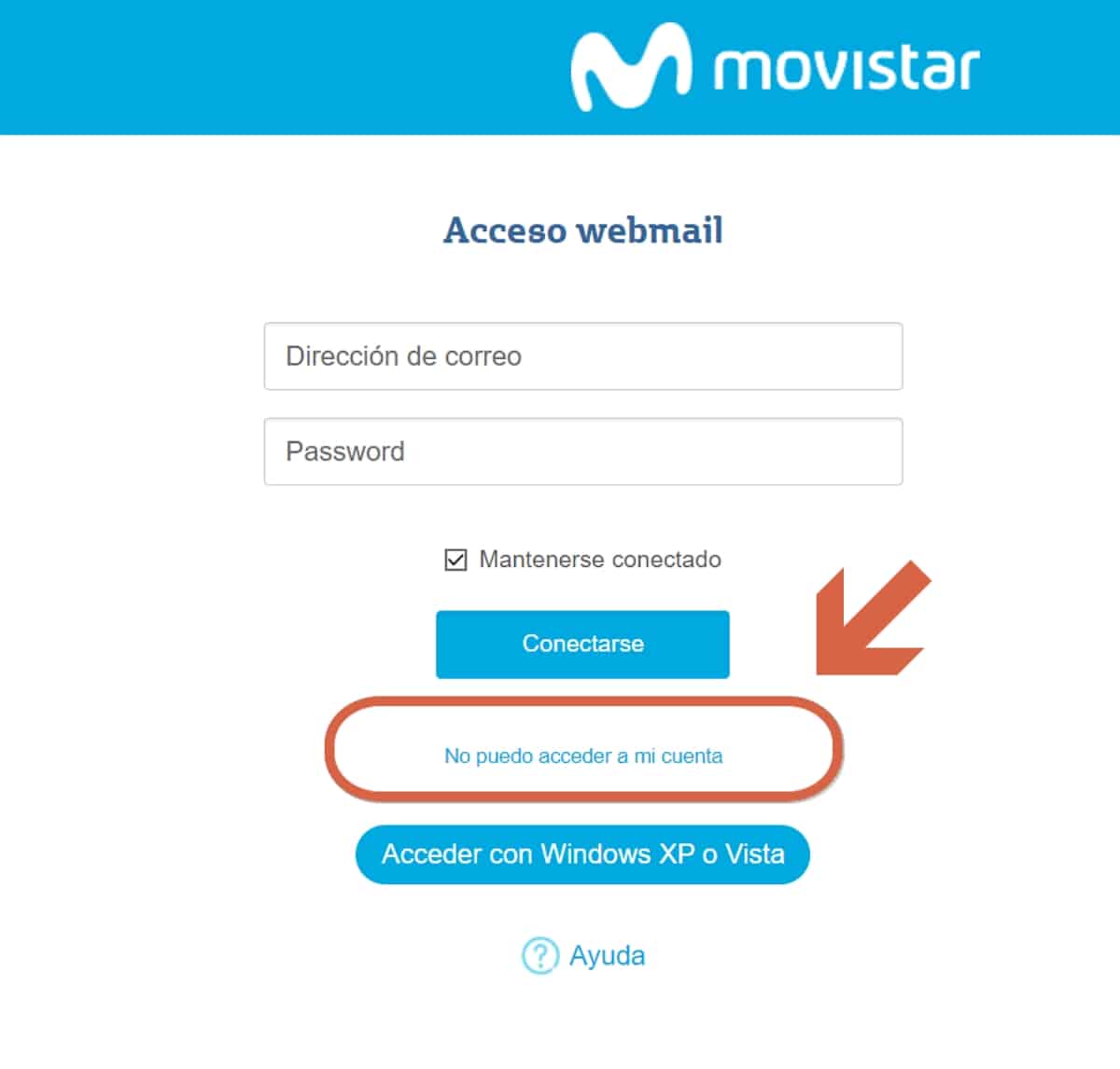 Es posible recuperar una cuenta de correo electronico Movistar siguiendo unos pocos pasos