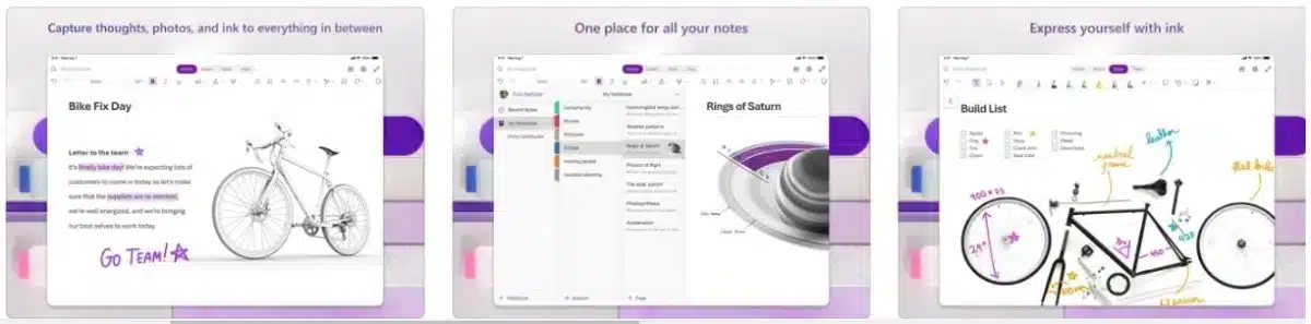 Captura Microsoft OneNote 