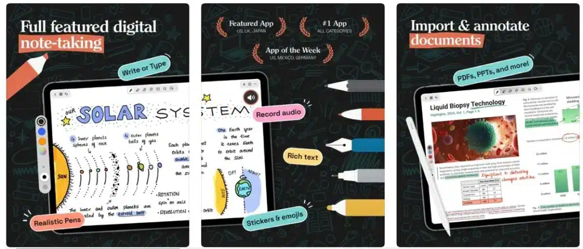 Captura Noteshelf