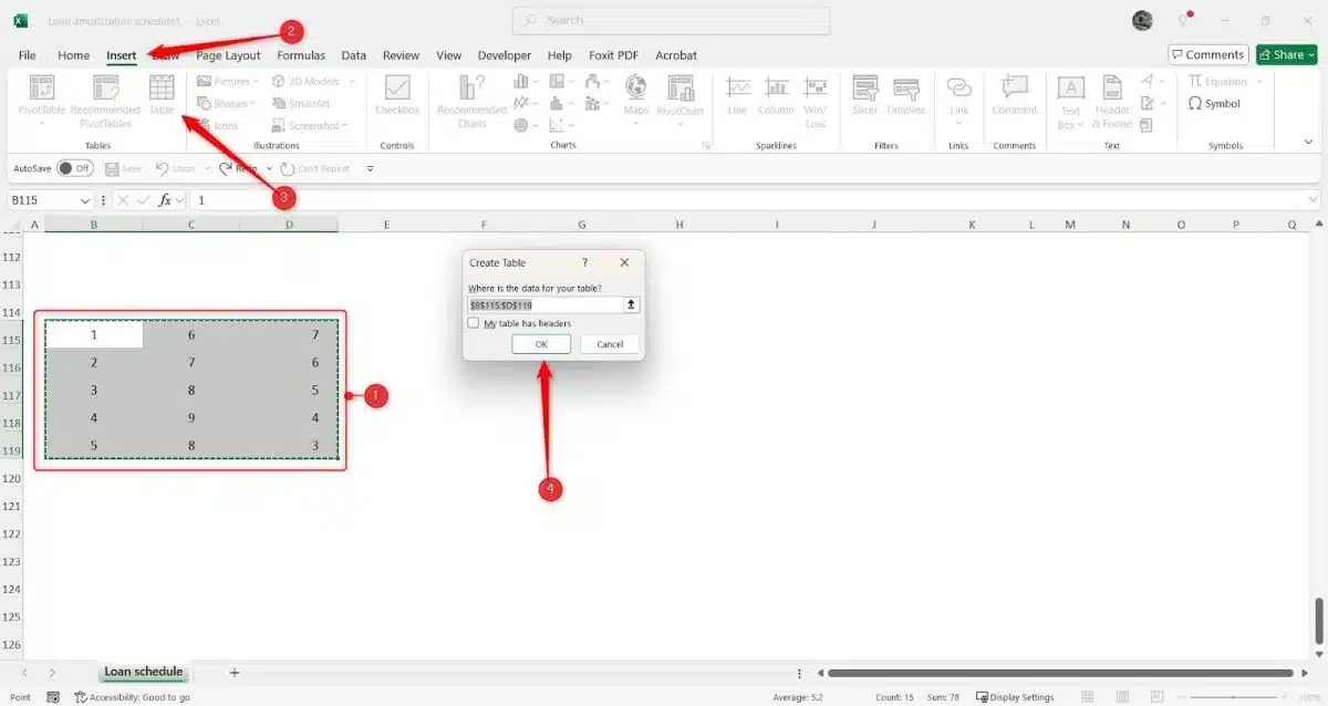 Cómo utilizar tablas de datos 