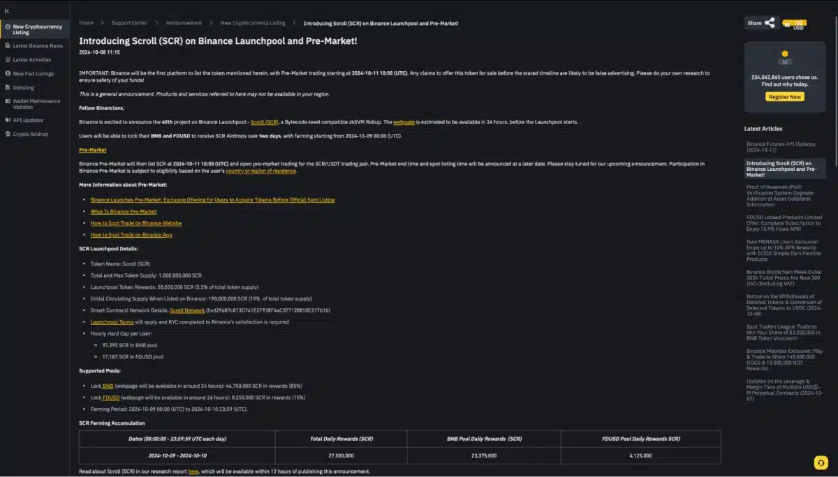 Launchpool Binance