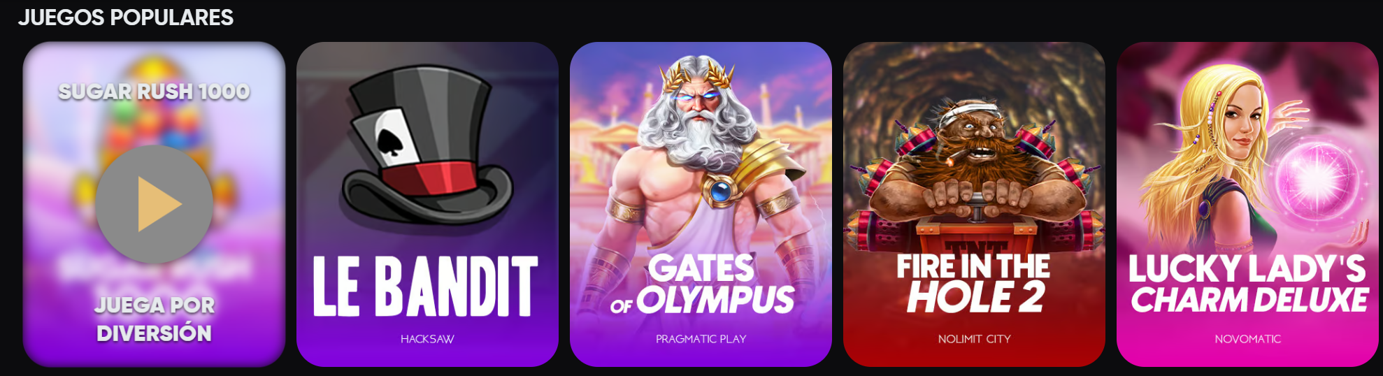 Catálogo de juegos de Golden Panda
