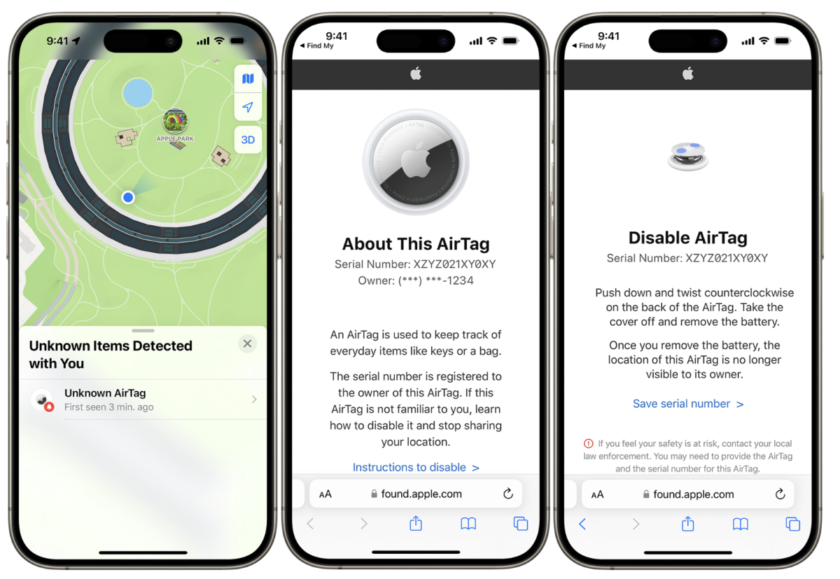 Utiliza el aplicativo Encontrar o Find My para conocer si alguien te está siguiendo con un AirTag.