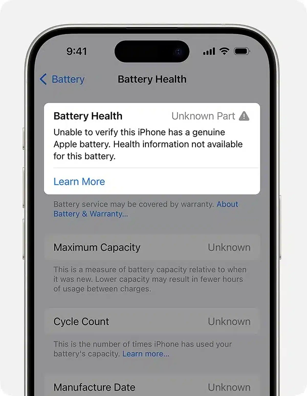 iphone akun alkuperäisyyden voi tarkistaa asetuksista