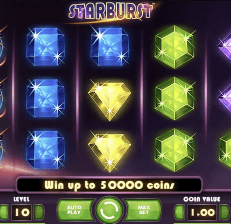 La machine à sous Starburst a t-elle un bon RTP ?