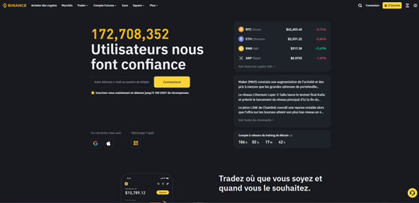 comment acheter des crypto-monnaies binance