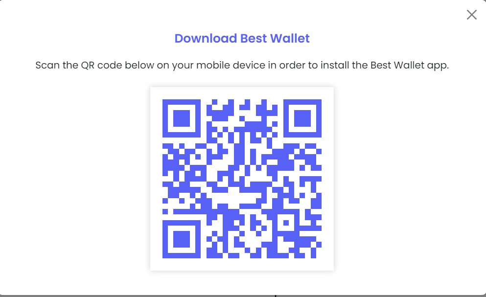 Ouvrez un compte Best Wallet