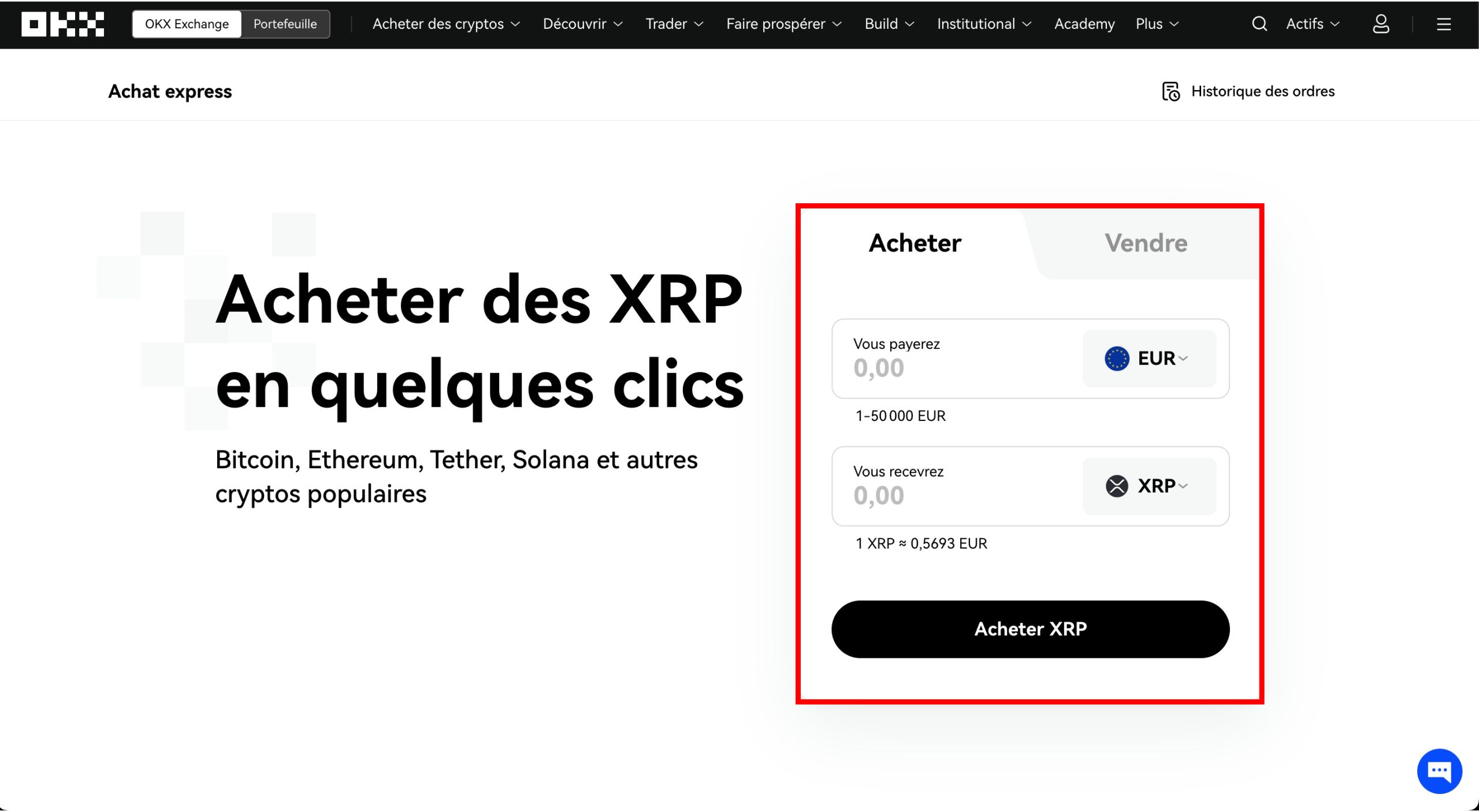 OKX - XRP