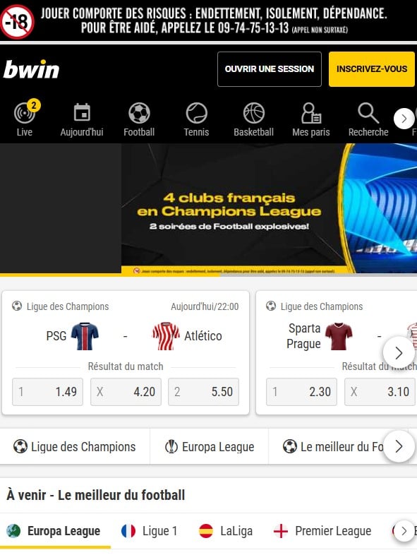 bwin bonus sans verification