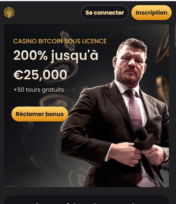 Rendez-vous sur le site officiel du casino