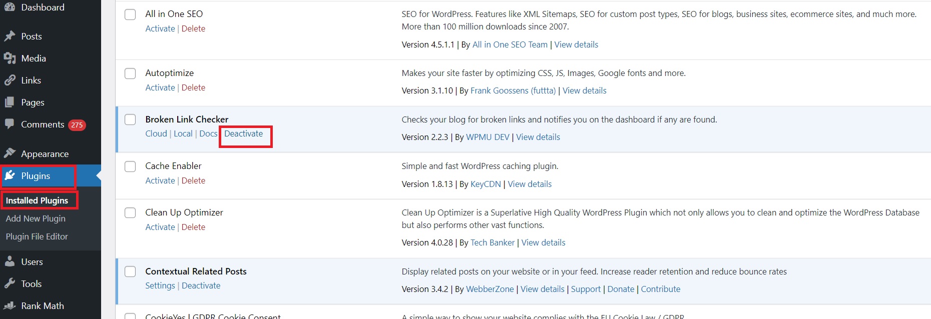 comment protéger wordpress