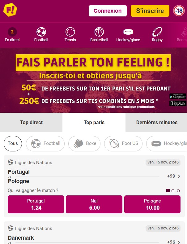 feeling bet casino fiable en France