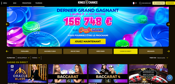 Bienvenue dans un nouveau look de casino en ligne fiable france