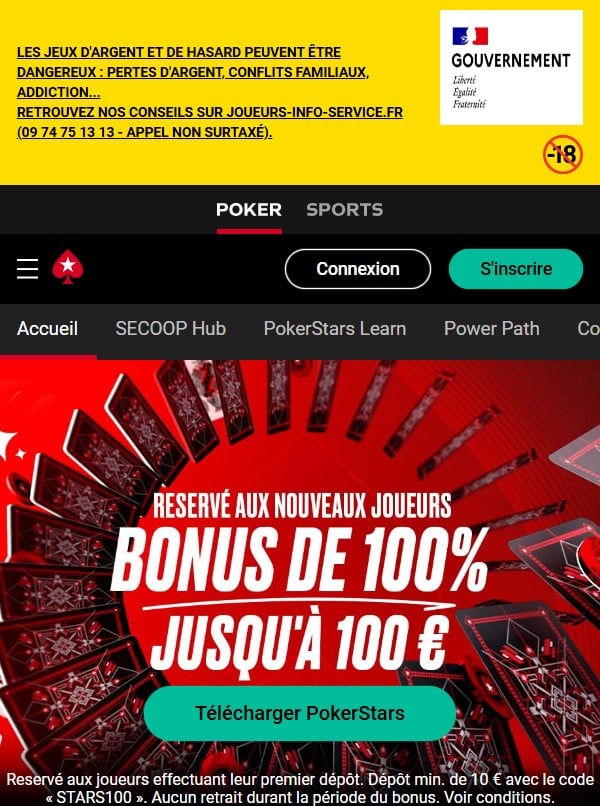 pokerstars bonus de casino no wager